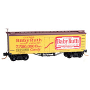 N Scale - MTL 05800220 Nestle Baby Ruth #3 40' Wood Sheathed Reefer NADX4530 N8876